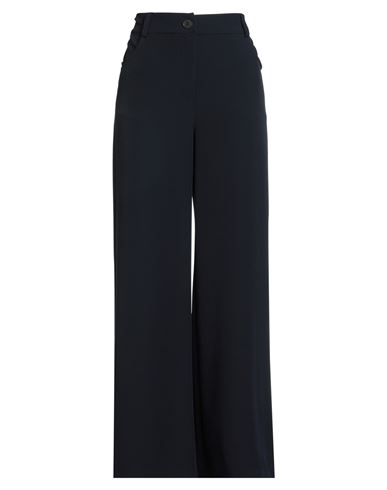 Le Streghe Woman Pants Navy Size M Polyester, Elastane In Navy