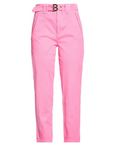 Blugirl Woman Jeans Pink Size 26 Cotton, Elastane