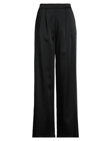 Kate By Laltramoda Woman Pants Black Size L Polyester In Animal Print