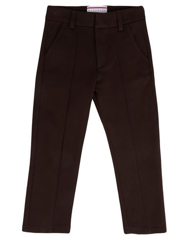 Paciotti Toddler Boy Pants Dark Brown Size 5 Viscose, Polyamide, Elastane In Brown
