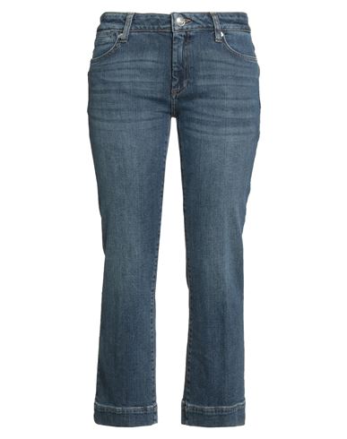 Sportmax Woman Jeans Blue Size 28 Cotton, Elastane In Blue