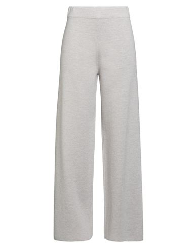 Fabiana Filippi Woman Pants Light Grey Size 10 Merino Wool In Gray
