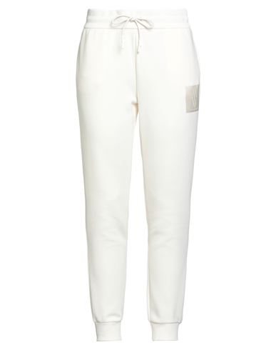 Armani Exchange Woman Pants Cream Size Xs Viscose, Polyester, Elastane, Cotton In White