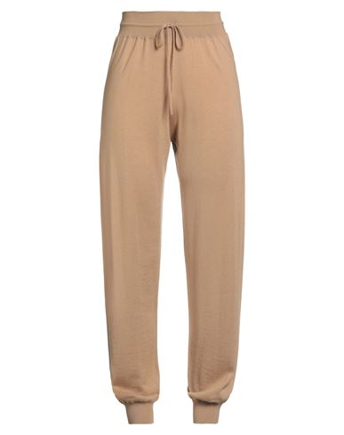 Fabiana Filippi Woman Pants Camel Size 8 Virgin Wool In Brown