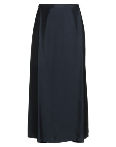 Fabiana Filippi Woman Midi Skirt Navy Size 6 Viscose In Blue