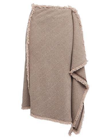 By Malene Birger Woman Midi Skirt Beige Size 10 Wool, Polyester In Neutral