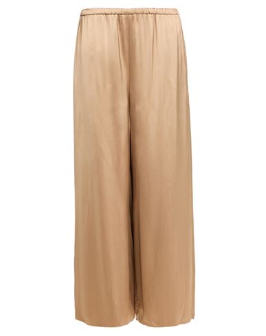 Fabiana Filippi Woman Pants Khaki Size 10 Polyester, Elastane In Brown