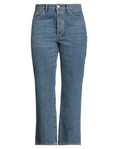 By Malene Birger Woman Jeans Blue Size 32 Organic Cotton In Blue