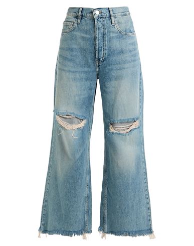 Frame Woman Jeans Blue Size 26 Cotton, Recycled Cotton