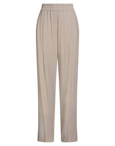 Brunello Cucinelli Woman Pants Beige Size 12 Virgin Wool, Viscose In Neutral