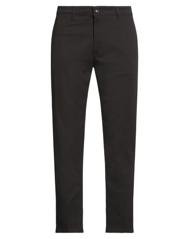 Cruna Man Pants Dark Brown Size 40 Cotton, Elastane