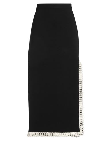 Falda larga Mujer Negro M Mujer
