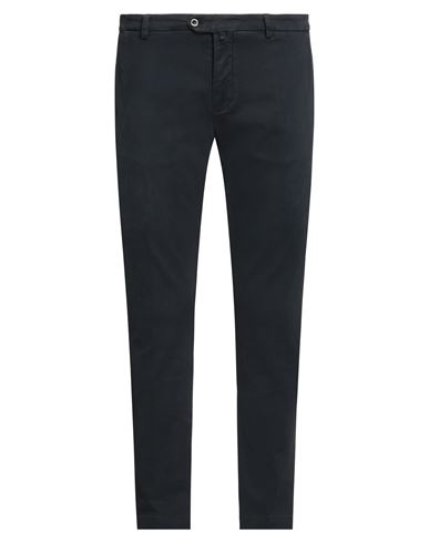 Quattro.decimi Quattro. Decimi Man Pants Midnight Blue Size 40 Cotton, Elastane In Blue