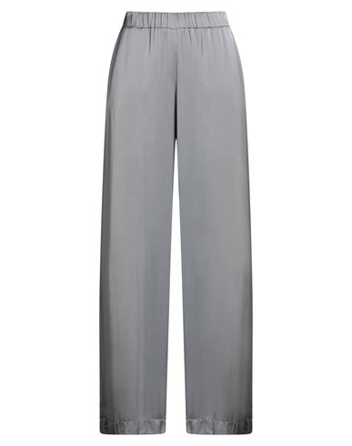 Ottod'ame Woman Pants Grey Size 8 Viscose In Gray
