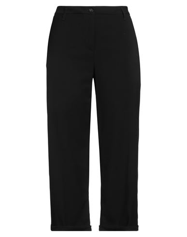 Alpha Studio Woman Pants Black Size 10 Polyester, Viscose, Elastane In Black