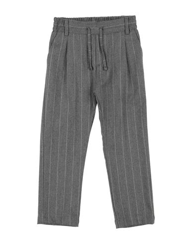 Paolo Pecora Toddler Boy Pants Grey Size 6 Polyester, Viscose, Elastane In Gray