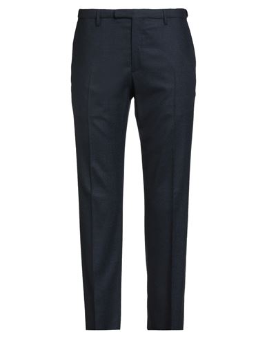 Boglioli Man Pants Midnight Blue Size 38 Virgin Wool In Blue