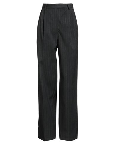 Dixie Woman Pants Charcoal Size S Polyester, Virgin Wool, Elastane In Gray