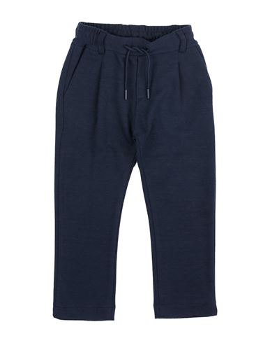 Paolo Pecora Toddler Boy Pants Midnight Blue Size 6 Polyester, Viscose, Elastane In Black