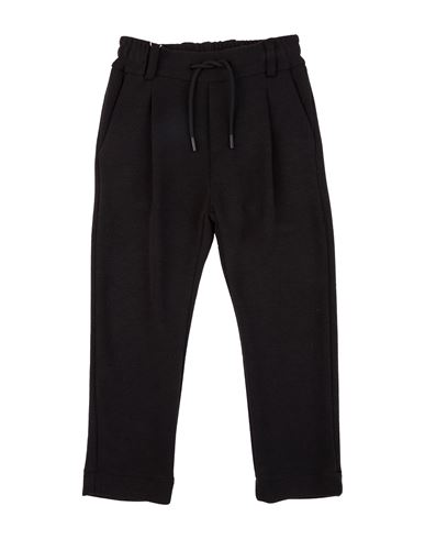 Paolo Pecora Toddler Boy Pants Black Size 6 Polyester, Viscose, Elastane In Black