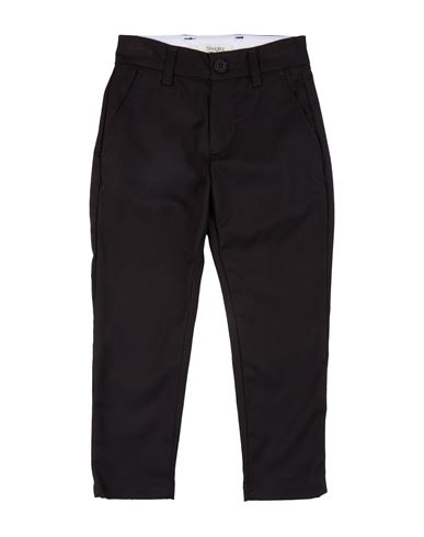 Siviglia Toddler Boy Pants Black Size 6 Polyester, Viscose, Elastane In Black