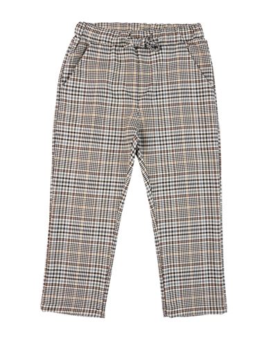 U+é Toddler Boy Pants Cream Size 6 Polyester, Viscose, Elastane In Multi