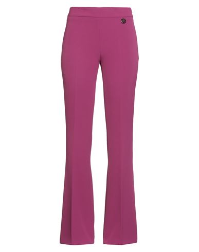 Gaelle Paris Gaëlle Paris Woman Pants Mauve Size 6 Polyester, Elastane In Purple
