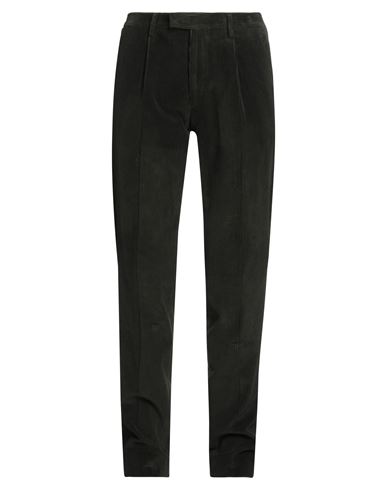 Boglioli Man Pants Dark Green Size 40 Cotton In Black