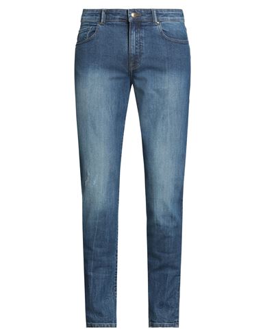 At.p.co At. P.co Man Jeans Blue Size 35 Cotton, Elastane In Blue