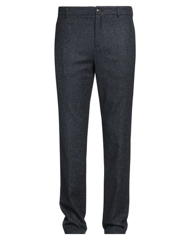 Cruna Man Pants Navy Size 38 Wool, Polyester, Polyamide, Silk, Elastane In Blue