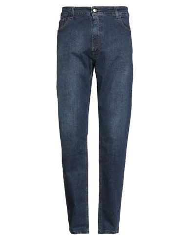 Cavalli Class Man Jeans Blue Size 32 Cotton, Elastane In Blue