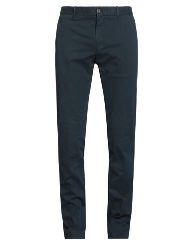 Incotex Man Pants Navy Size 32 Cotton, Lyocell, Elastane In Blue