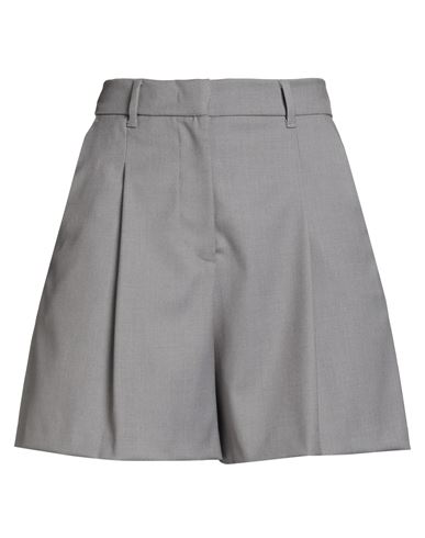 Liu •jo Woman Shorts & Bermuda Shorts Grey Size 8 Polyester, Viscose, Elastane In Gray