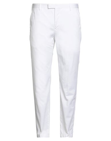 Pt Torino Slim-cut Cotton Chino Trousers In White