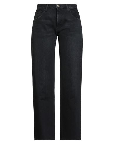Alanui Woman Jeans Black Size 30 Cotton In Black