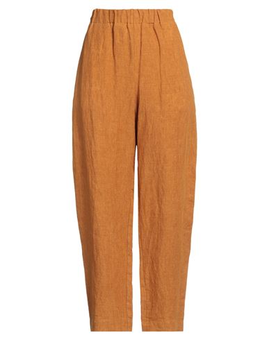Pdr Phisique Du Role Woman Pants Rust Size 1 Linen In Brown