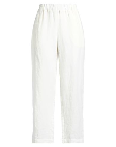 Pdr Phisique Du Role Woman Pants Cream Size 2 Linen In White