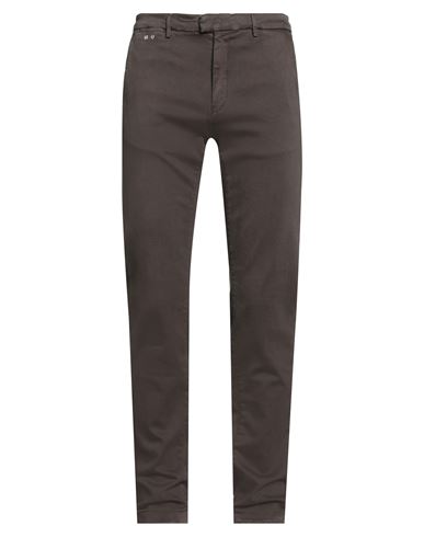 Tramarossa Man Jeans Dark Brown Size 35 Cotton, Polyester, Elastane