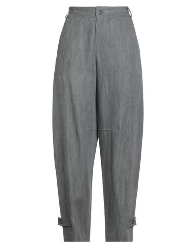 Caractere Caractère Woman Pants Grey Size 6 Lyocell In Gray