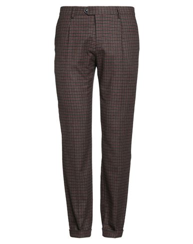 Betwoin Man Pants Brown Size 34 Wool, Polyester, Polyamide, Elastane In Brown