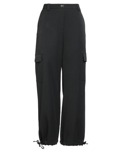Gaudì Jeans Woman Pants Black Size 12 Polyester, Viscose, Elastane In Black
