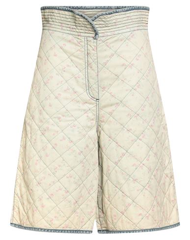 Philosophy Di Lorenzo Serafini Woman Shorts & Bermuda Shorts Beige Size 4 Cotton In Sand