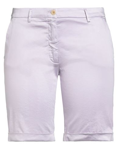 Mason's Woman Shorts & Bermuda Shorts Lilac Size 12 Lyocell, Cotton, Elastane In Purple