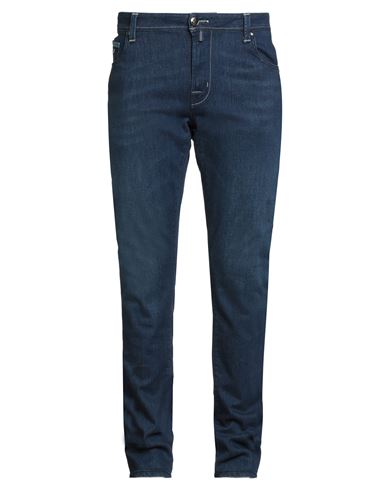 Tramarossa Man Jeans Blue Size 40 Cotton, Elastomultiester, Elastane In Blue