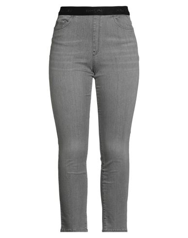 Marc Cain Woman Jeans Grey Size 4 Cotton, Elastane In Gray