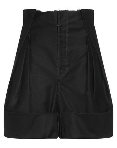 Maison Margiela Woman Shorts & Bermuda Shorts Black Size 6 Cotton In Black
