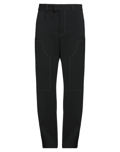 Soulland Man Pants Black Size L Cotton, Elastane