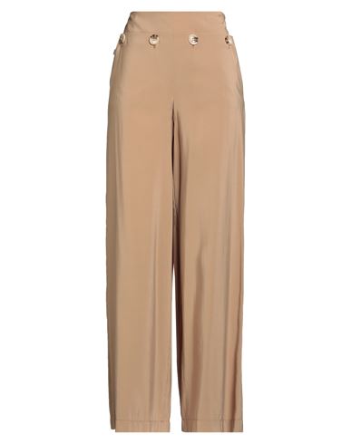 Jijil Woman Pants Sand Size 10 Viscose, Polyester In Nude