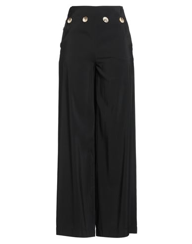 Jijil Woman Pants Black Size 2 Viscose, Polyester