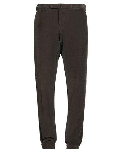 Santaniello Evoluto Man Pants Dark Green Size 42 Cotton, Elastane In Black